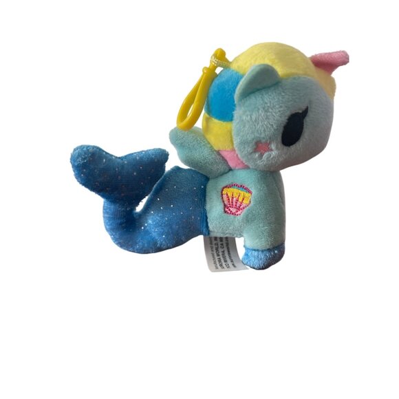 Tokidoki Mermicorno Shelly Plush Keychain Mermaid Unicorn Shell Seashell Purse - Picture 1 of 4